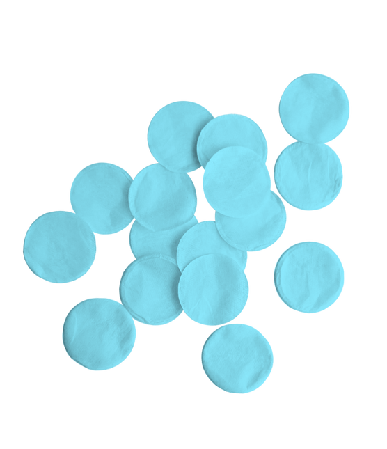 Confettis en papier - Bleu pastel