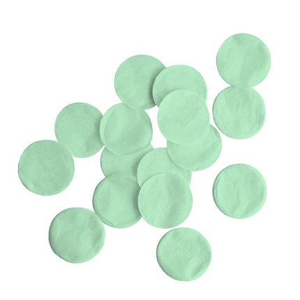 Confettis en papier - Vert pastel