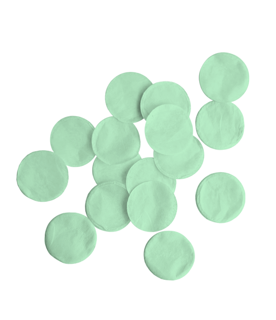 Confettis en papier - Vert pastel