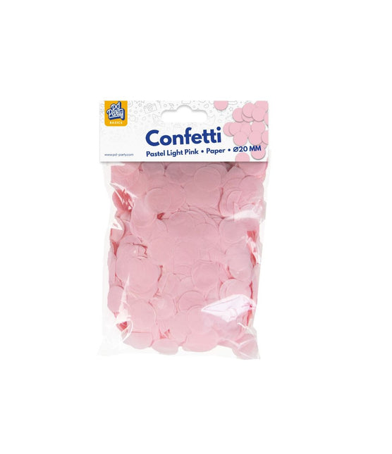 Confettis en papier - Rose pâle pastel
