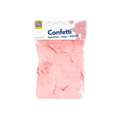 Confettis en papier - Rose pastel