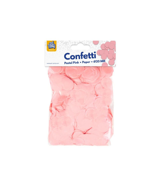 Confettis en papier - Rose pastel