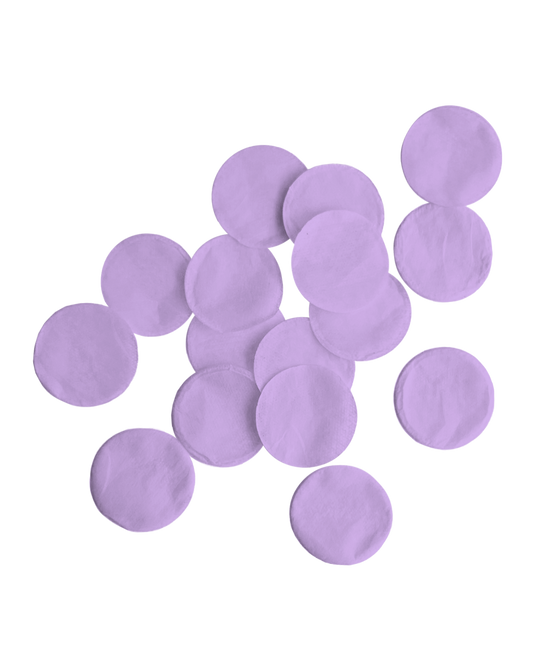 Confettis en papier - violet pastel