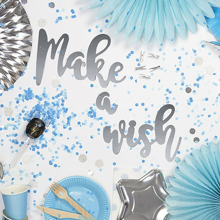 Papieren Waaiers Zilver Folie Set 23 - 40cm 3 delig van Partydeco koop je bij Partywinkel