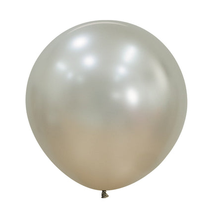 Parelmoeren Ballonnen 61cm 3st van Sempertex koop je bij Partywinkel