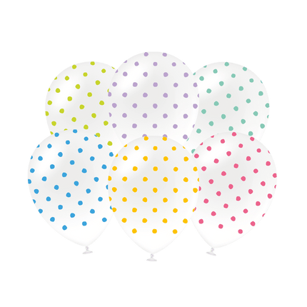 Party ballonnen - Party Stippen Gekleurd van Paper Dreams koop je bij Partywinkel