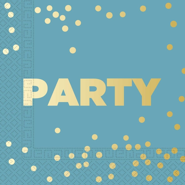 Party Servetten Pastel 33cm 16st van Procos koop je bij Partywinkel