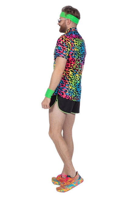 Party shirt panter neon - Partywinkel - 8720059077915