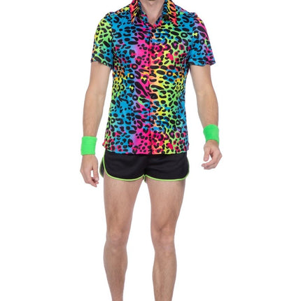 Party shirt panter neon - Partywinkel - 8720059077915