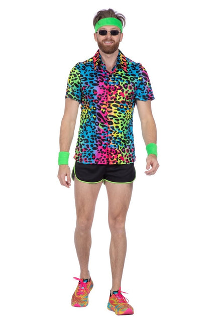 Party shirt panter neon - Partywinkel - 8720059077915