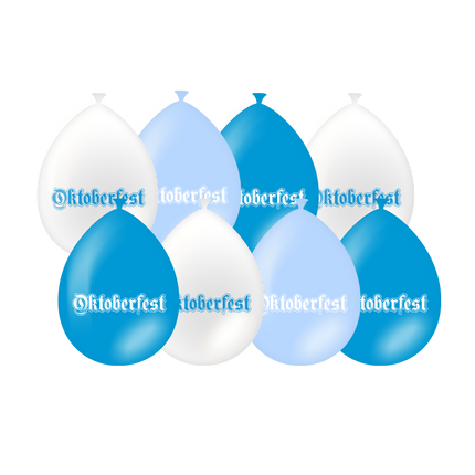 Ballons Oktoberfest 30cm 8pcs