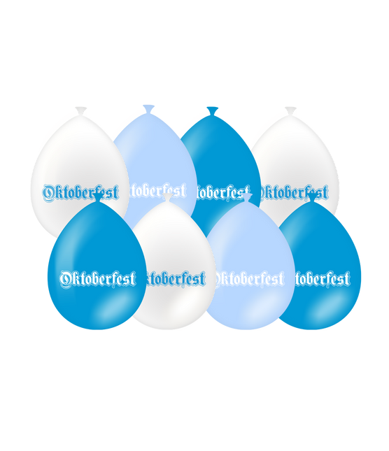 Ballons Oktoberfest 30cm 8pcs