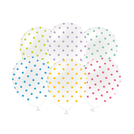 Ballons de fête - Party Dots Coloured