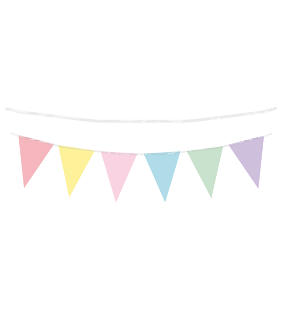Guirlande colorée Pastel multicolore
