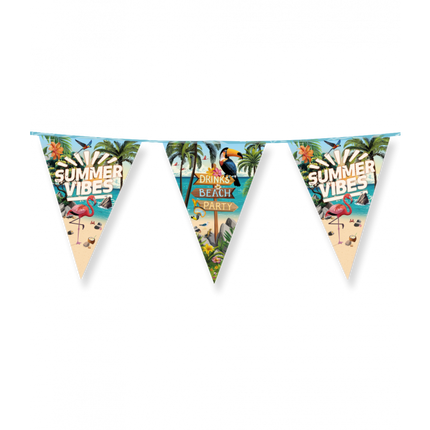 Guirlande colorée Summer Vibes 10m