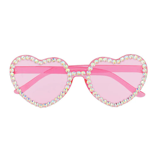 Partybril Diamond heart van Boland koop je bij Partywinkel