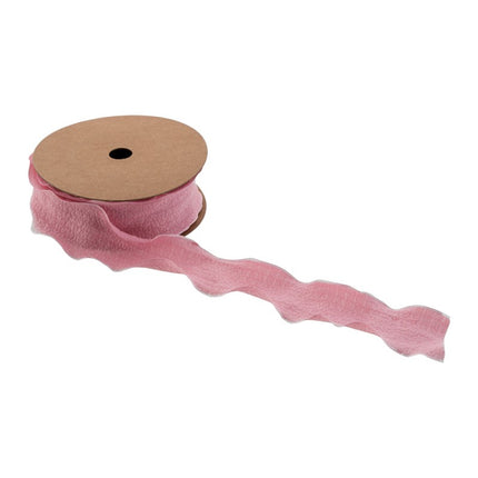 RUBAN ROSE PASTEL 4 CM X 10 M