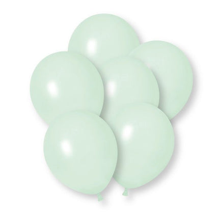 Pastelgroene Ballonnen 30cm 10st van Unique koop je bij Partywinkel