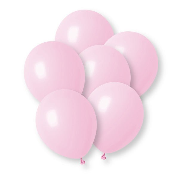 Pastelroze Ballonnen 30cm 50st van Unique koop je bij Partywinkel