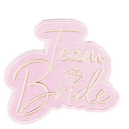 Patch Bride To Be 9,6cm 6st van Riethmueller koop je bij Partywinkel