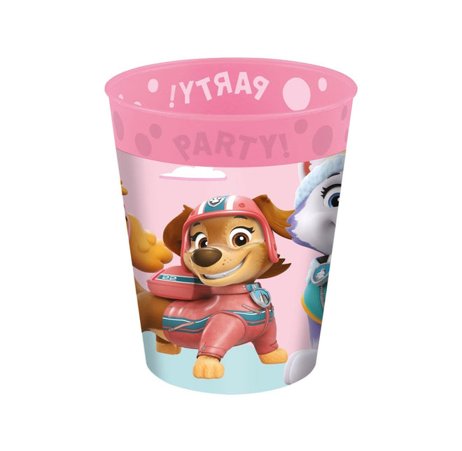Paw Patrol Beker Skye And Everest Herbruikbaar 250ml van Procos koop je bij Partywinkel