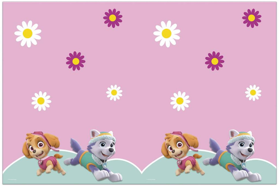 Paw Patrol Tafelkleed Skye And Everest 1,8m van Procos koop je bij Partywinkel