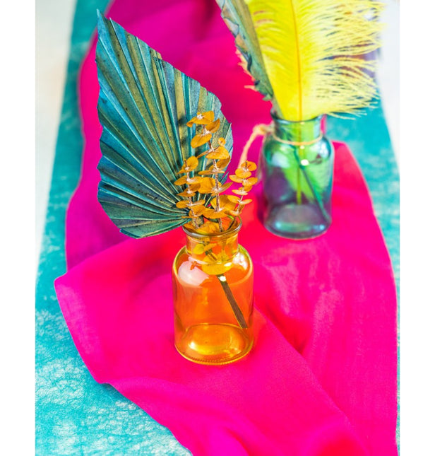 Chemin de table turquoise 10m