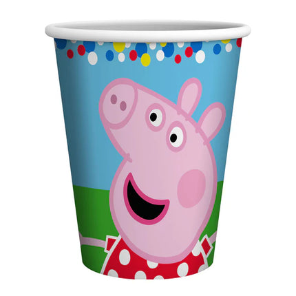 Gobelets Peppa Pig 250 ml, lot de 8