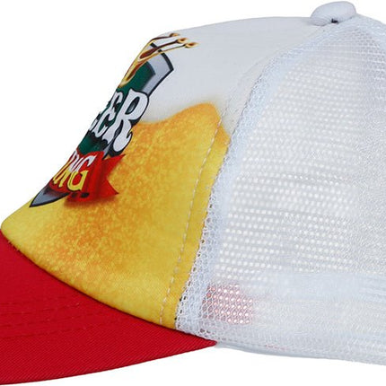 Pet Beer king Rood Wit Geel van Fiestas Guirca koop je bij Partywinkel