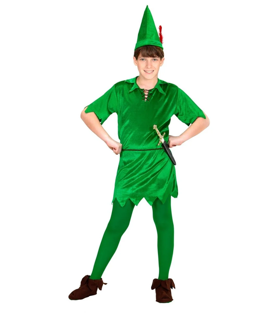 Costume Peter Pan Garçon Vert