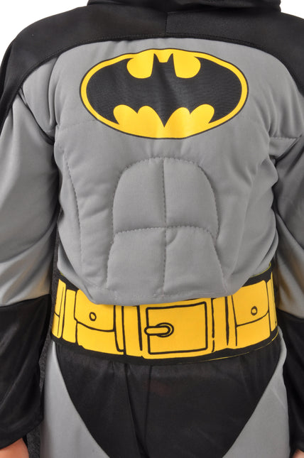Costume Batman C/Muscoli Grigio enfant