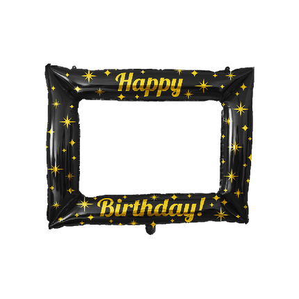 Cadre pour ballon Happy Birthday 85cm