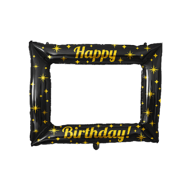 Cadre pour ballon Happy Birthday 85cm