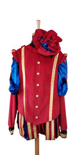 Pete velvet deluxe rouge/bleu