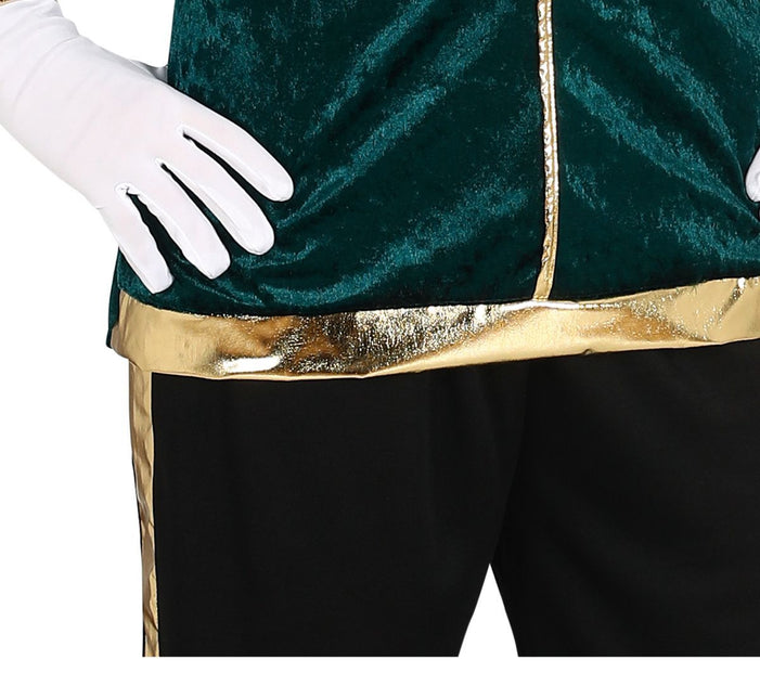 Pietenpak Groen/Goud van Fiestas Guirca koop je bij Partywinkel