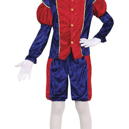 Pietenpak Kind Rood/Blauw van Fiestas Guirca koop je bij Partywinkel