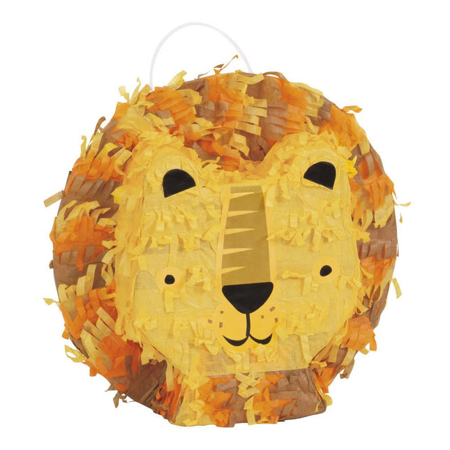 Pinata Leeuw 19cm van Unique koop je bij Partywinkel