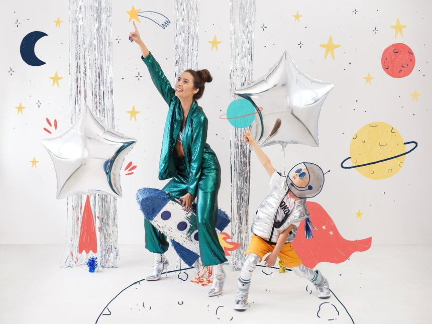 Pinata Raket 70cm van Partydeco koop je bij Partywinkel