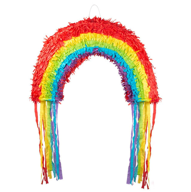 Pinata Regenboog 58cm van Boland koop je bij Partywinkel