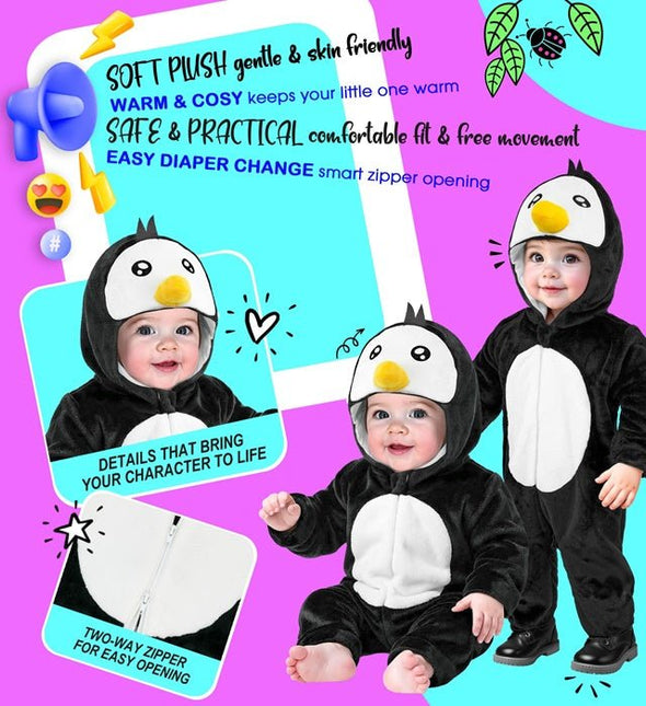 Pinguin Pluche Fluweel van Widmann koop je bij Partywinkel