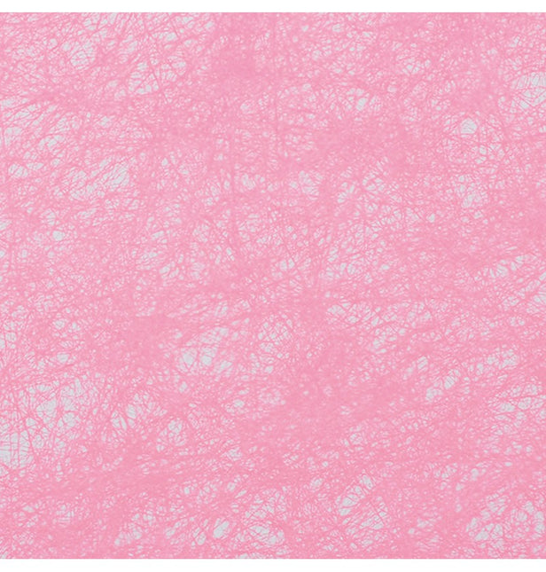 Chemin de table rose clair Romance 10m