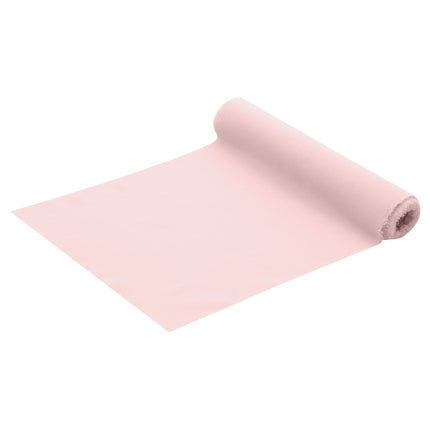 Chemin de table rose pâle Pastel 5m