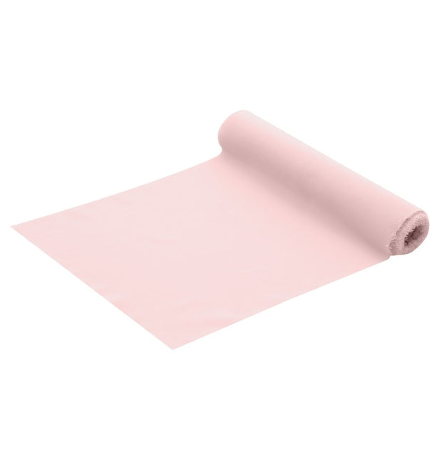 Chemin de table rose pâle Pastel 5m