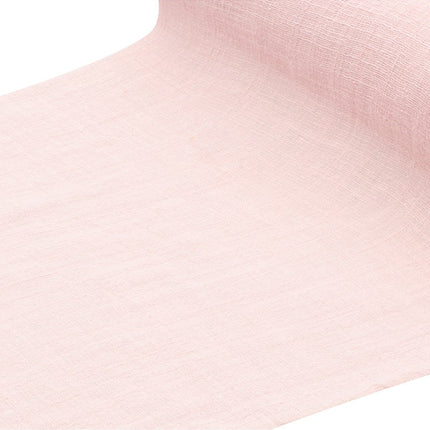 Nappe rose pâle en coton 2.4m
