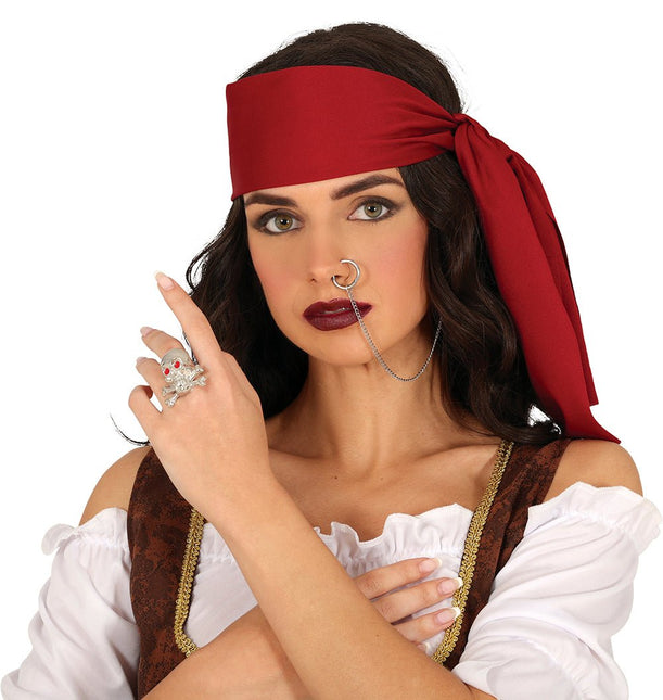 Piraat Accessoireset Zilver - Partywinkel - 8434077167571
