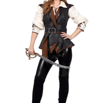 Piraat Jas Dames - Partywinkel - 8720059073450