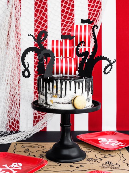 Piraten Borden 20cm 6st van Partydeco koop je bij Partywinkel