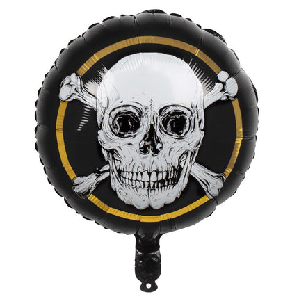 Piraten Helium Ballon 45cm leeg van Boland koop je bij Partywinkel