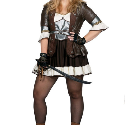 Piraten Jurk Bruin van Wilbers & Wilbers koop je bij Partywinkel