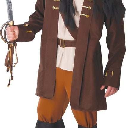 Piraten Kostuum Bruin van Fiestas Guirca koop je bij Partywinkel
